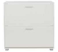 Lido Shoe Cabinet - 2 Door - White