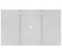 Lido TV Wall Panel - Extendable Fixed - White