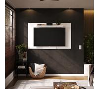 Lido TV Wall Panel, Extendable or Fixed, Fits up to 50" TVs, Adjustable Shelf
