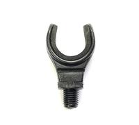Lidsters Carp Fishing Black U Rest Butt Pod Rod Rest Foam Grip Light Weight