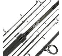 Lidsters Fishing 2 x NGT Profiler Margin Stalker 4ft 1pc Carbon Carp Coarse Fishing Rods 3lb TC