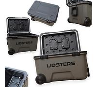 Lidsters Fishing Deluxe 68L Cooler Wheeled Ice Box Bait Food Carp tackle Cool