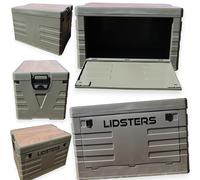 Lidsters Large Tackle and Cook Box Carp Sea Fishing Tackle Gear Foldable Storage