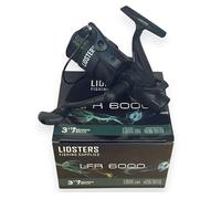 Lidsters LFR 6000 Carp Reel 3+1BB Baitrunner Black Preloaded Coarse Fishing