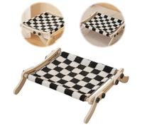 Lidzopas Cat Hammock Radiator, Cordless Cat Window Perch Foldable Hanging Cat Bed Adjustable Wood Cat Radiator Beds Cat Window Beds Holds Up 18kg For Home Living Room