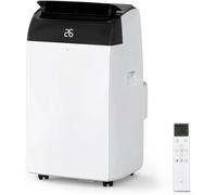 Lidzopas Portable Air Conditioner 12000BTU 4-in-1 AC Unit with Heater, Cools, Dehumidifier & Fan, Mobile Air Conditioner with Digital Display, Remote, Covers Up to 550 Sq ft