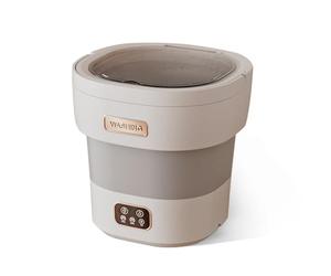 Lidzopas Portable Washing Machine 12l Mini Foldable Washer for Underwear, Baby Clothes, Socks, for Camping, Apartments, Dorm, RV, Travel