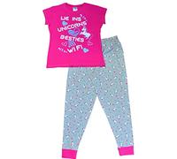 Lie Ins Unicorns Besties Wifi Girls Long Pyjamas Pink (13-14 Years)