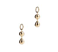 Lie Studio The Catherine 18kt Gold-plated Hoop Earrings - One Size