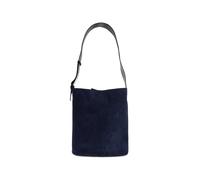 LIE STUDIO The Norm suede tote bag - Blue One Size