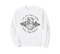 Lie To Liars Steal From Thieves Frog Sweatshirt