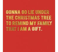 Lie Under The Tree Greetings Card