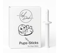 liebDich by M&P Pack of 10 Pups-Sticks for Babies Made of Medical Silicone, Bloating Aid for Babies, Quick Aid for Babies with Bloating
