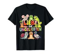 Liebe die Ungeliebten niedliche Tierfreunde Illustrationen T-Shirt