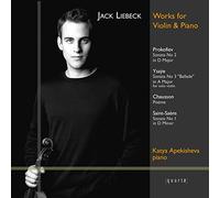 Liebeck,Jack - WORKS FOR VIOLIN & PIANO