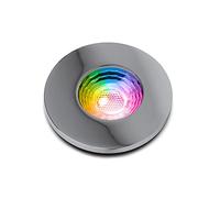 LIEBER Polished Chrome IP65 Fire Rated Colour Changing Downlight Smart Spot Lights for Home or Office. Works with Tuya Smart Home Free App. …