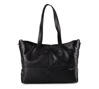 Liebeskind Ariel Shopper Bag Genuine Leather 36 cm black