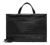 LIEBESKIND BERLIN handbag LOU 2 New Croco Satchel L Black