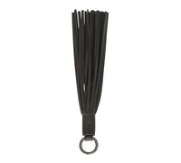 LIEBESKIND BERLIN Leather bag accessories Tassel Keyring Deep Soil dark brown
