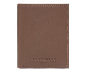 LIEBESKIND Berlin Leather Card case Soft Nappa Men' s Card Etui Russet Brown