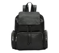 LIEBESKIND BERLIN Leather leisure backpack Maia Sheep Natural Backpack Black