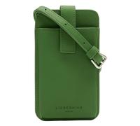 LIEBESKIND BERLIN Leather phone pouch cross body bag Harris Mobile Pouch Algae green