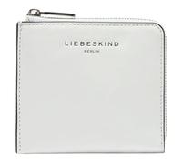 LIEBESKIND Berlin Leather Purse Paris 4 Paper Touch Crinkle Nino Wallet Arctic White