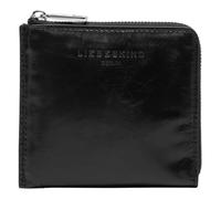 LIEBESKIND Berlin Leather Purse Paris 4 Paper Touch Crinkle Nino Wallet Black