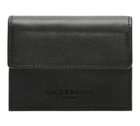 LIEBESKIND Berlin Leather Purse Soft Nappa Akkordeon Wallet Black