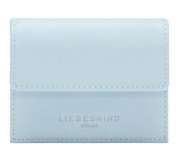 LIEBESKIND Berlin Leather Purse Soft Nappa Akkordeon Wallet Iceberg Light Blue