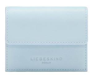 LIEBESKIND Berlin Leather Purse Soft Nappa Akkordeon Wallet Iceberg Light Blue