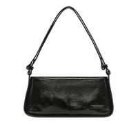 LIEBESKIND BERLIN Leather shoulder bag Franzis Lack Distressed Crossbody Bag Black