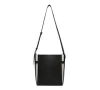 LIEBESKIND BERLIN Leather shoulder bag Hilla Small Pebble Hobo Bag Black