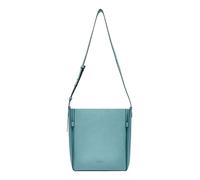 LIEBESKIND BERLIN Leather shoulder bag Hilla Small Pebble Hobo Bag Petrol Blue light blue