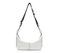 LIEBESKIND BERLIN Leather shoulder bag Paris 4 Paper Touch Crinkle Hobo Arctic creme-white
