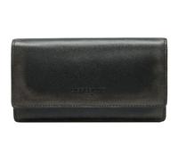 Liebeskind Berlin Women Slam Purse, Black Vintage Leather L, L (HxBxT 9.4cm x 18.5cm x 2.5cm)