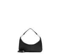 Liebeskind Berlin Paris S Women's Leather Hobo Bag with Shoulder and Crossbody Straps Shoulder Bag Main Compartment with Zip 2 Inner Compartments, 01 black, S