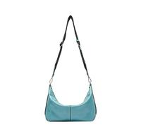 Liebeskind Berlin Paris S Women's Leather Hobo Bag with Shoulder and Crossbody Straps Shoulder Bag Main Compartment with Zip 2 Inner Compartments, Petrol Blue, small