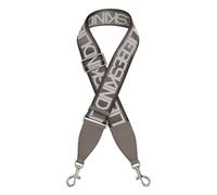 LIEBESKIND BERLIN shoulder strap Sporty Logo Webbing Strap Wood