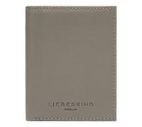 LIEBESKIND Berlin Leather Card case Soft Nappa Men' s Card Etui Neutral Gray Taupe