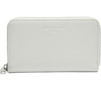 Liebeskind Berlin Women Small Leather Purse Wallet Off White Zip