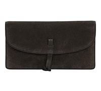 Liebeskind Berlin Women's FAB Suede Slam Wallet Large, Dark Chocolate