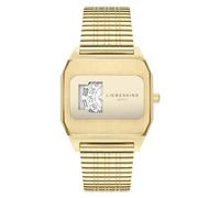 Liebeskind Berlin Women's Watch - Rectangular Quartz Watch with Fancy Dial - Stainless Steel Strap - 3 ATM Waterproof - Fashion Statement, Gold, Berlin Women's Analogue Watch with Quartz