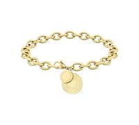 Liebeskind Bracelet with pendant made of stainless steel, 20 cm, Stainless Steel, No gemstone,