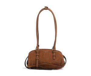 Liebeskind Capri Suede S | leather Shoulder bag | brown