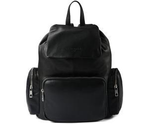 Liebeskind City Backpack Genuine Leather 36 cm black