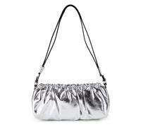 Liebeskind Cloud II Shoulder Bag XS Genuine Leather 25 cm silver colored