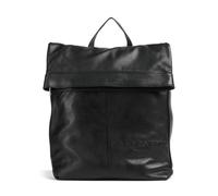 Liebeskind Elvira Sheep Natural L Rolltop backpack, 12L, female, black