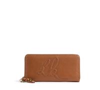 Liebeskind Capri Wallet RFID protection Genuine Leather 19 cm brown