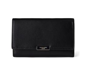 Liebeskind Gloria II Wallet RFID protection Genuine Leather 9.5 cm black